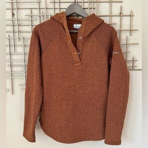 Columbia | Darling Days II Pullover Fleece Hoodie in Rust